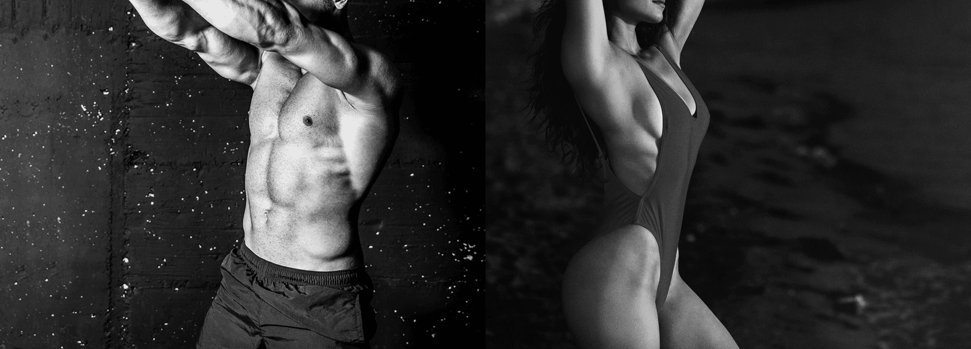 Healthy man and woman representing Ember Clinic patients